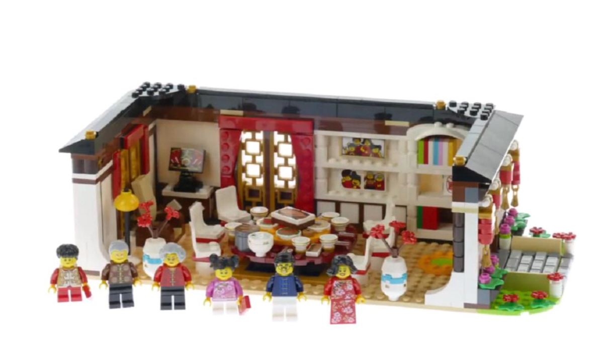 乐高 中国新年 80101 年夜饭